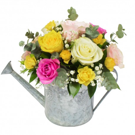 Isabella Watering Can Arrangement