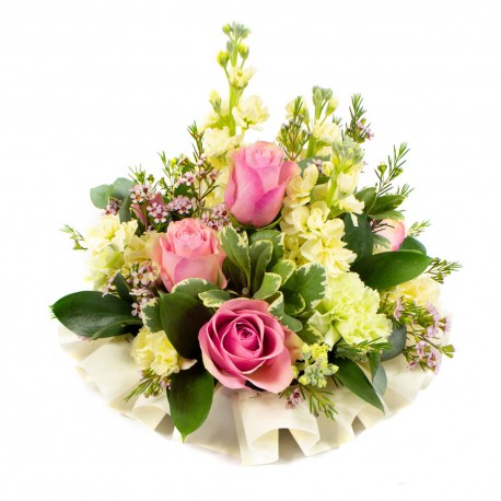 SYM-342 Petite Posy PINK & CREAM