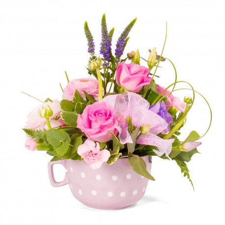 Time For Tea Teacup Arrangement