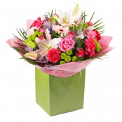 Through The Rainbow Hand Tied Bouquet